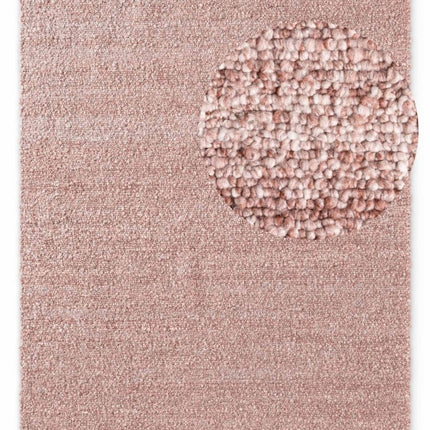 Vloerkleden - Ted Baker Notting Hill zacht bouclé kortpolig vloerkleed Portobello Roestroze - Vloerkledenloods