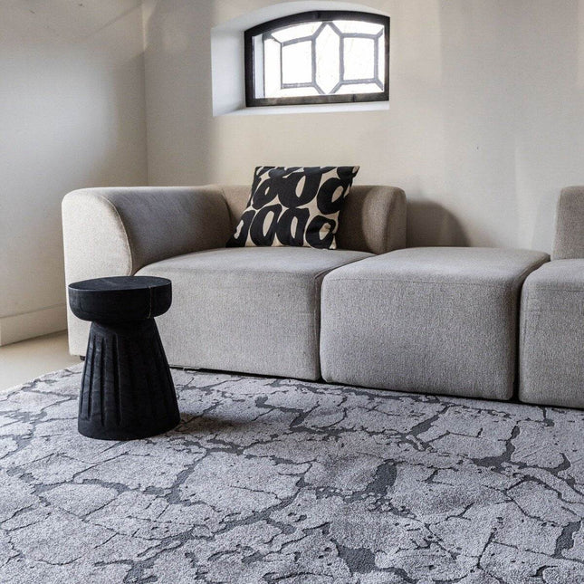Vloerkleed Cairt Grijs/Antraciet - Vloerkledenloods