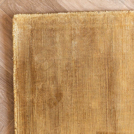Vloerkleed Felva Viscose Silk Goud - Vloerkledenloods