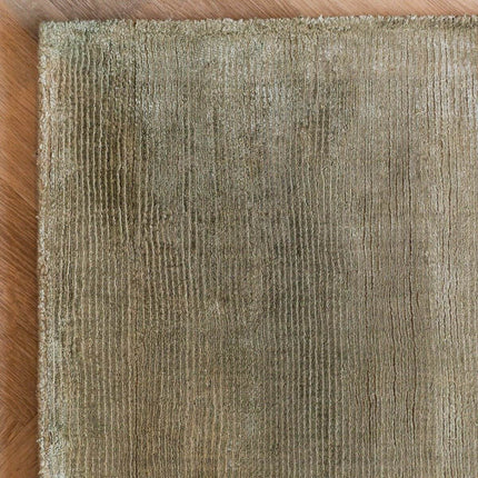 Vloerkleed Felva Viscose Silk Groen - Vloerkledenloods