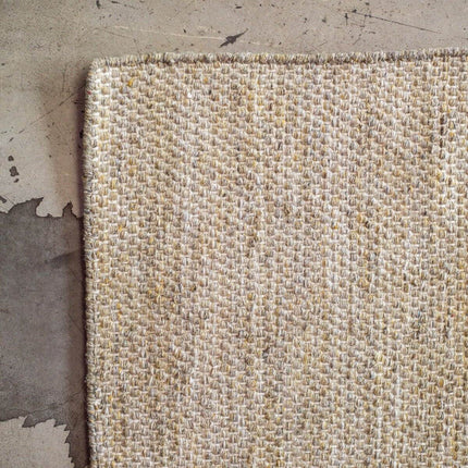 Vloerkleed Gerecycled Materiaal Ciro Geel/Naturel op=op - Vloerkledenloods