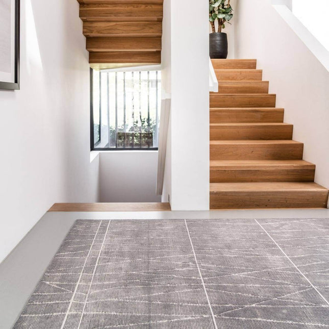 Vloerkleed Modern Artline met strepen Grijs - Vloerkledenloods