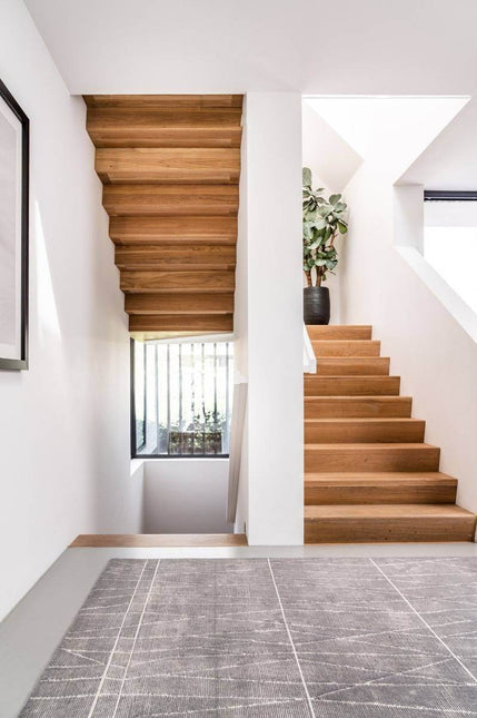 Vloerkleed Modern Artline met strepen Grijs - Vloerkledenloods