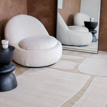 Vloerkleed Stone Bruin Interieur05 - Vloerkledenloods