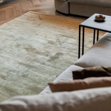 Vloerkleed Felva Viscose Silk Groen