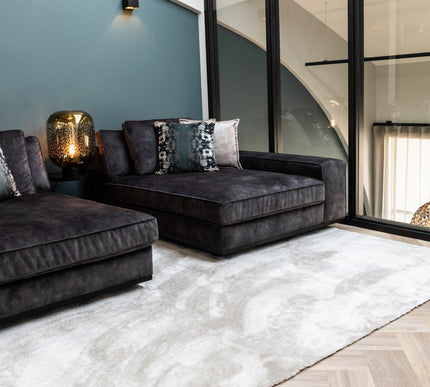 Vloerkleed Glymm Zand/Beige Wasbaar