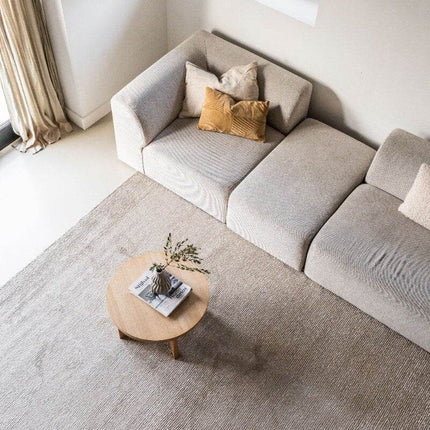 Vloerleed Rigel Geel/beige - Vloerkledenloods