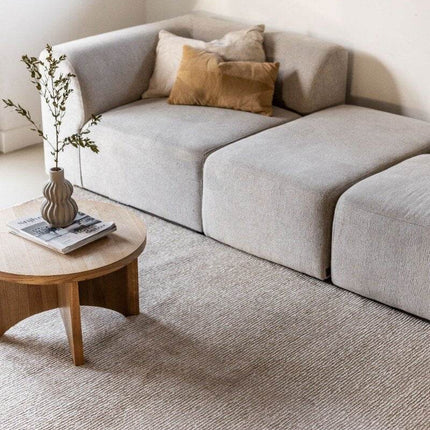 Vloerleed Rigel Geel/beige - Vloerkledenloods