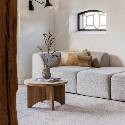 Vloerleed Rigel Geel/beige - Vloerkledenloods