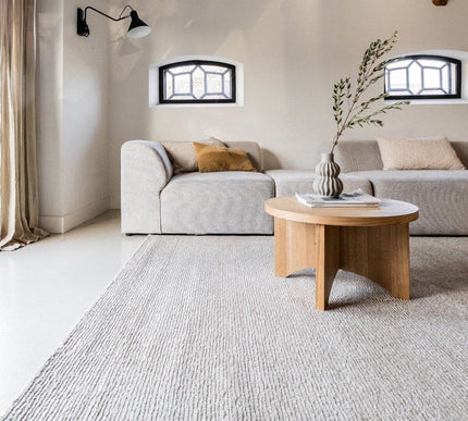 Vloerleed Rigel Geel/beige - Vloerkledenloods