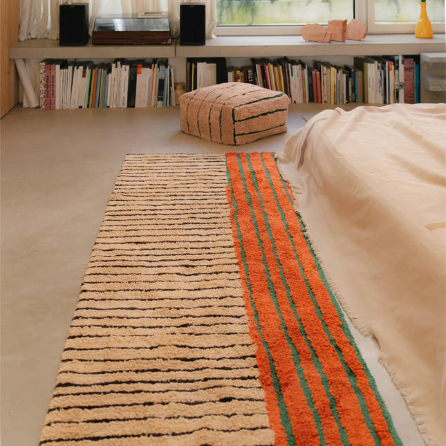 Wasbare lopers - Lorena Canals wasbare loper Color On Clay - Vloerkledenloods