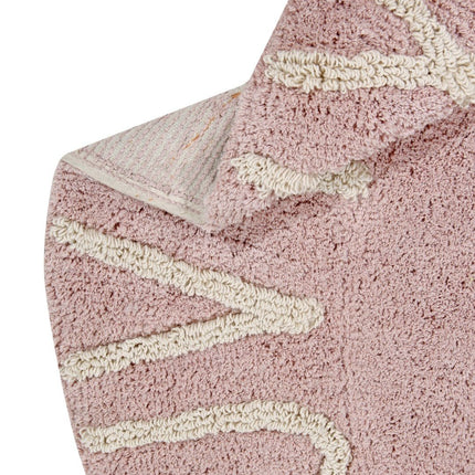 Wasbare vloerkleden - Lorena Canals wasbaar vloerkleed ABC Naturel Vintage Nude - Vloerkledenloods