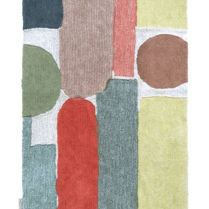 Wasbare vloerkleden - Lorena Canals wasbaar vloerkleed Abstract - Vloerkledenloods