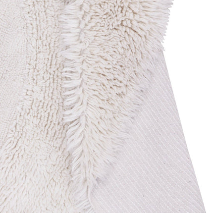 Wasbare vloerkleden - Lorena Canals wasbaar vloerkleed Arctic Circle - Sheep Wit - Vloerkledenloods