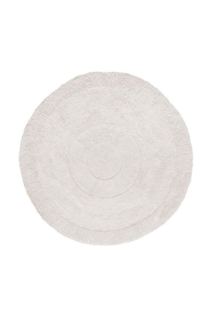 Wasbare vloerkleden - Lorena Canals wasbaar vloerkleed Arctic Circle - Sheep Wit - Vloerkledenloods