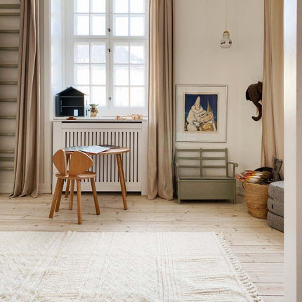 Wasbare vloerkleden - Lorena Canals wasbaar vloerkleed Ari Sheep Wit - Vloerkledenloods