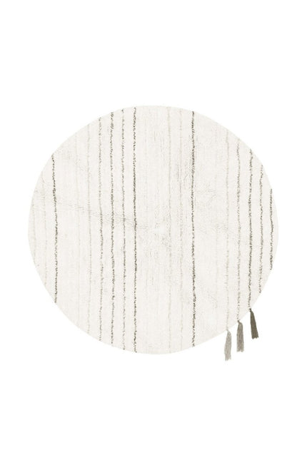 Wasbare vloerkleden - Lorena Canals wasbaar vloerkleed Arona Round - Vloerkledenloods