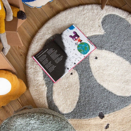 Wasbare vloerkleden - Lorena Canals wasbaar vloerkleed Astromouse - Vloerkledenloods