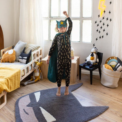 Wasbare vloerkleden - Lorena Canals wasbaar vloerkleed BatBoy - Vloerkledenloods