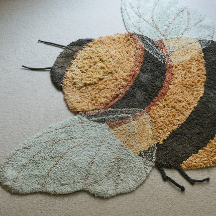 Wasbare vloerkleden - Lorena Canals wasbaar vloerkleed Bee - Vloerkledenloods