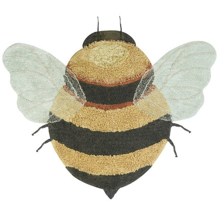 Wasbare vloerkleden - Lorena Canals wasbaar vloerkleed Bee - Vloerkledenloods