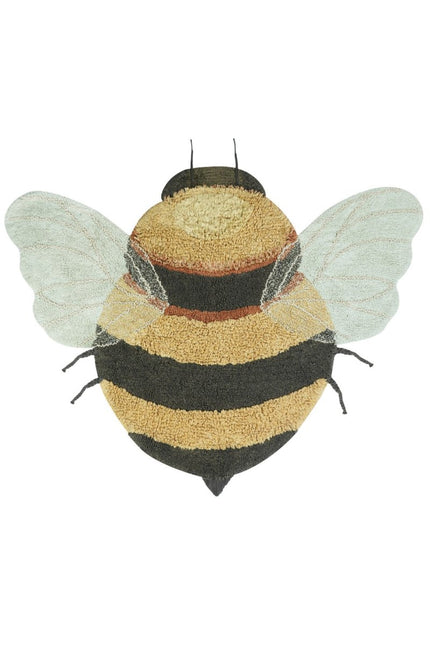 Wasbare vloerkleden - Lorena Canals wasbaar vloerkleed Bee - Vloerkledenloods