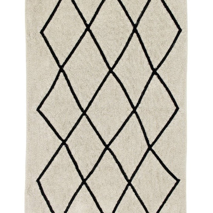 Wasbare vloerkleden - Lorena Canals wasbaar vloerkleed Bereber Beige - Vloerkledenloods