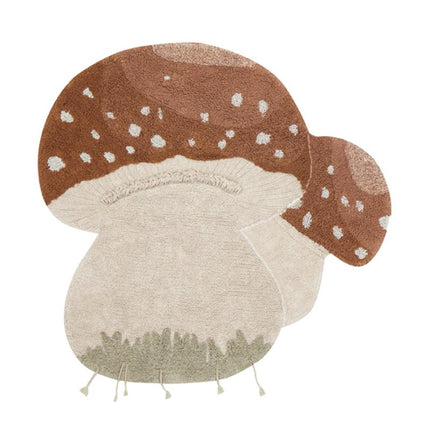 Wasbare vloerkleden - Lorena Canals wasbaar vloerkleed Boletus - Vloerkledenloods