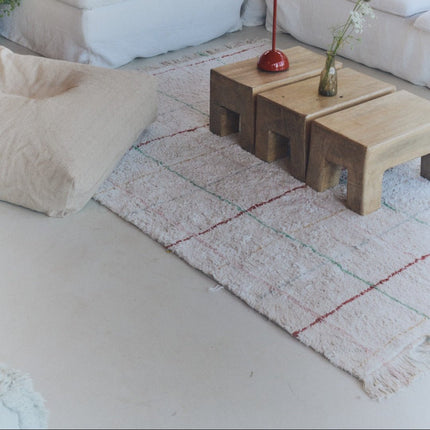 Wasbare vloerkleden - Lorena Canals wasbaar vloerkleed Color Lines - Vloerkledenloods