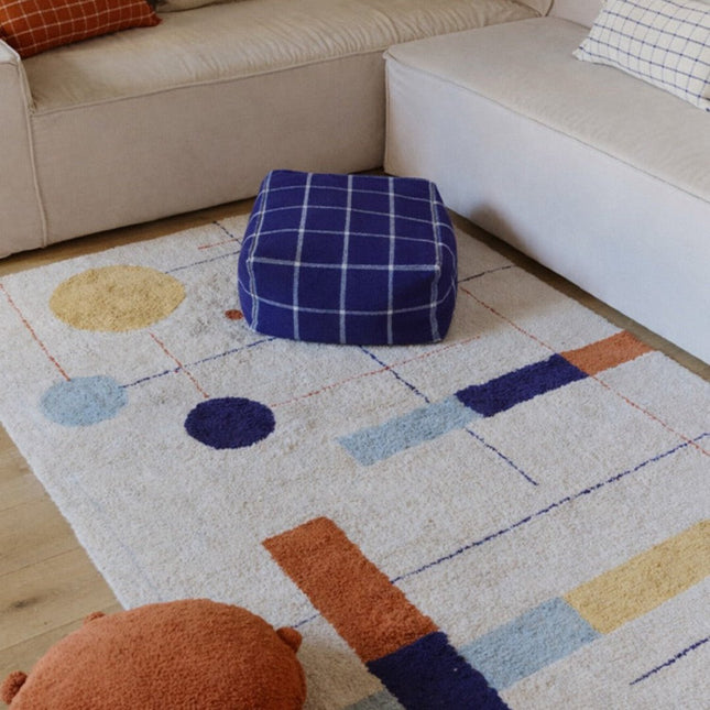 Wasbare vloerkleden - Lorena Canals wasbaar vloerkleed Geometrical Shapes - Vloerkledenloods