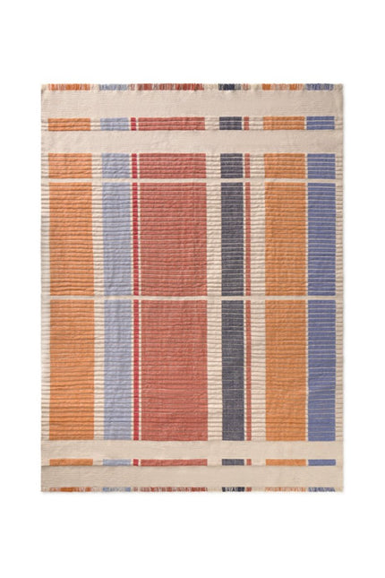 Wasbare vloerkleden - Lorena Canals wasbaar vloerkleed Handloom Columns Multi Color - Vloerkledenloods