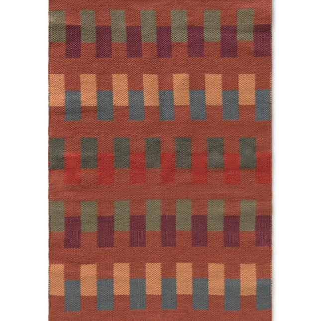 Wasbare vloerkleden - Lorena Canals wasbaar vloerkleed Handloom Intersecting Sienna - Vloerkledenloods