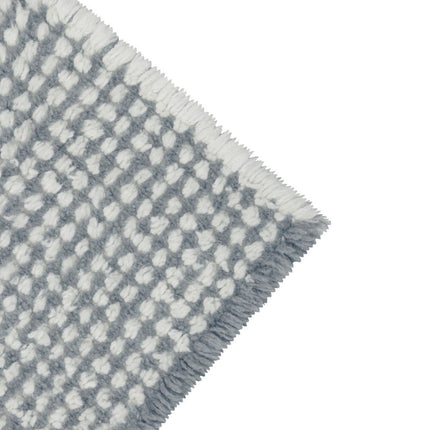 Wasbare vloerkleden - Lorena Canals wasbaar vloerkleed Kaia Smoke Blauw - Vloerkledenloods