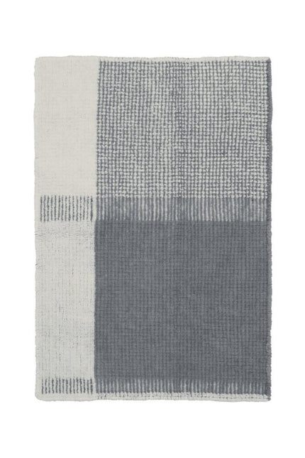 Wasbare vloerkleden - Lorena Canals wasbaar vloerkleed Kaia Smoke Blauw - Vloerkledenloods