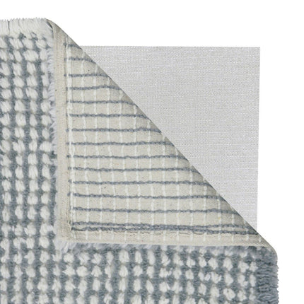 Wasbare vloerkleden - Lorena Canals wasbaar vloerkleed Kaia Smoke Blauw - Vloerkledenloods