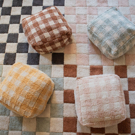 Wasbare vloerkleden - Lorena Canals wasbaar vloerkleed Kitchen Tiles Roos - Vloerkledenloods