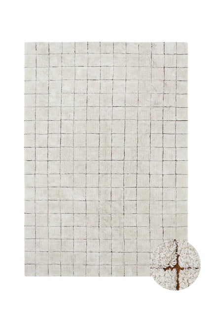 Wasbare vloerkleden - Lorena Canals wasbaar vloerkleed Mosaic - Vloerkledenloods