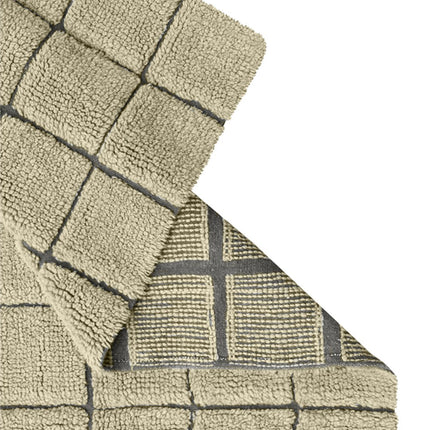 Wasbare vloerkleden - Lorena Canals wasbaar vloerkleed Mosaic Moss - Vloerkledenloods
