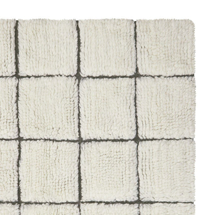 Wasbare vloerkleden - Lorena Canals wasbaar vloerkleed Mosaic Naturel - Vloerkledenloods