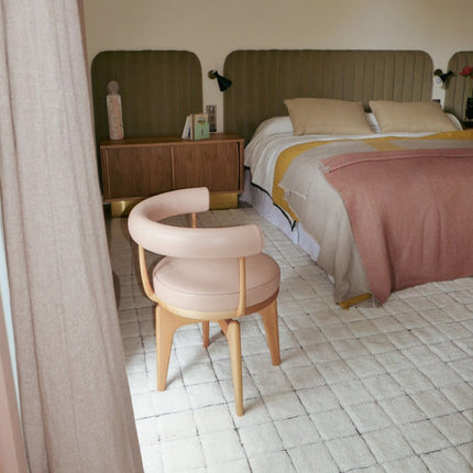 Wasbare vloerkleden - Lorena Canals wasbaar vloerkleed Mosaic Naturel - Vloerkledenloods