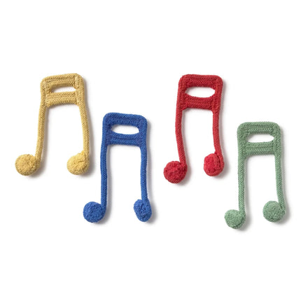Wasbare vloerkleden - Lorena Canals wasbaar vloerkleed Musical Notes Colors - Vloerkledenloods