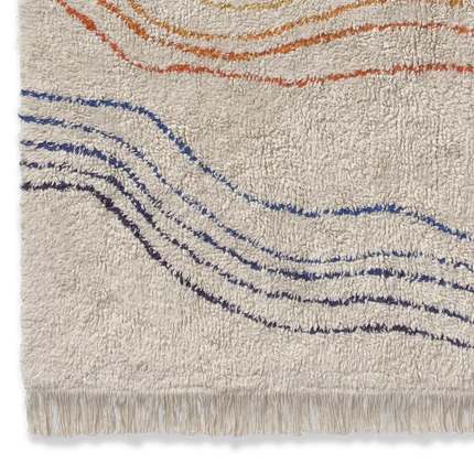 Wasbare vloerkleden - Lorena Canals wasbaar vloerkleed Musical Notes Colors - Vloerkledenloods