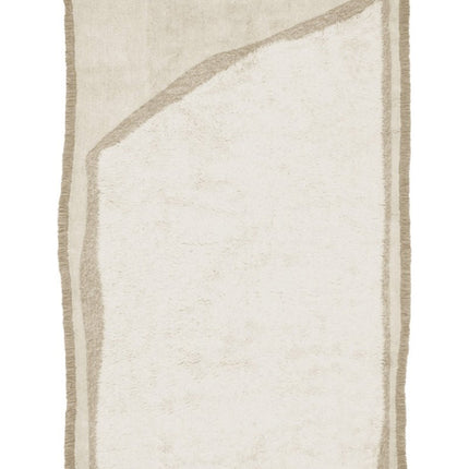 Wasbare vloerkleden - Lorena Canals wasbaar vloerkleed Nomad Suf Naturel - Vloerkledenloods
