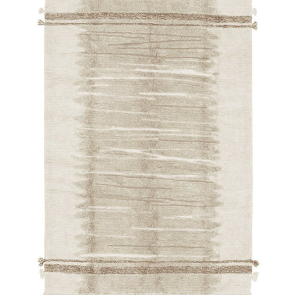 Wasbare vloerkleden - Lorena Canals wasbaar vloerkleed Nomad Sumak Seashell - Vloerkledenloods