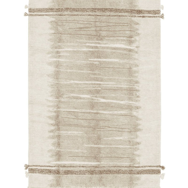 Wasbare vloerkleden - Lorena Canals wasbaar vloerkleed Nomad Sumak Seashell - Vloerkledenloods