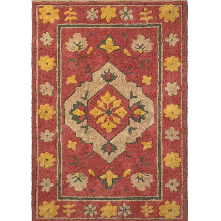 Wasbare vloerkleden - Lorena Canals wasbaar vloerkleed Persian Red - Vloerkledenloods
