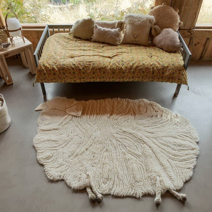 Wasbare vloerkleden - Lorena Canals wasbaar vloerkleed Pink Nose Sheep - Vloerkledenloods