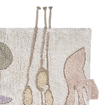 Wasbare vloerkleden - Lorena Canals wasbaar vloerkleed Play Botanic Fantasy - Vloerkledenloods