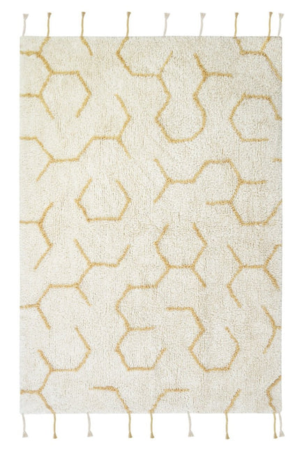Wasbare vloerkleden - Lorena Canals wasbaar vloerkleed Play Pollination - Vloerkledenloods