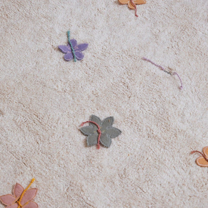 Wasbare vloerkleden - Lorena Canals wasbaar vloerkleed Play Wildflowers - Vloerkledenloods
